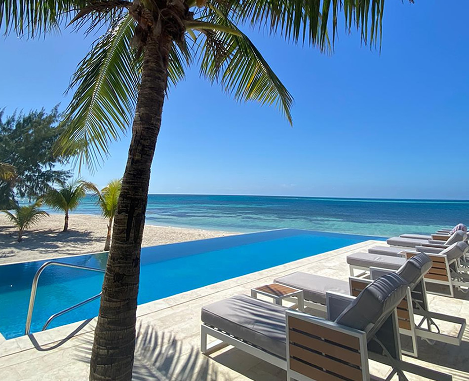 Infinity Pool at Manta Island Resort