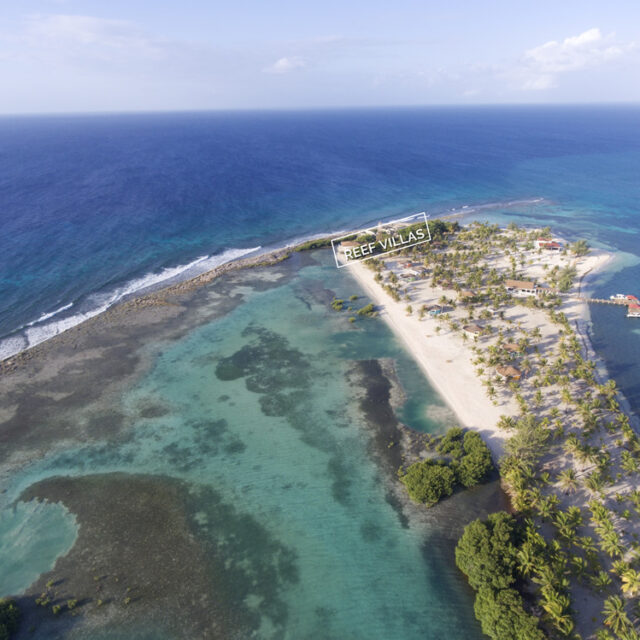 Belize Family Villa - Drone Shot