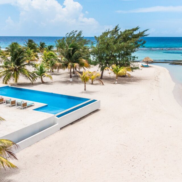 Pool at Manta Island, Belize