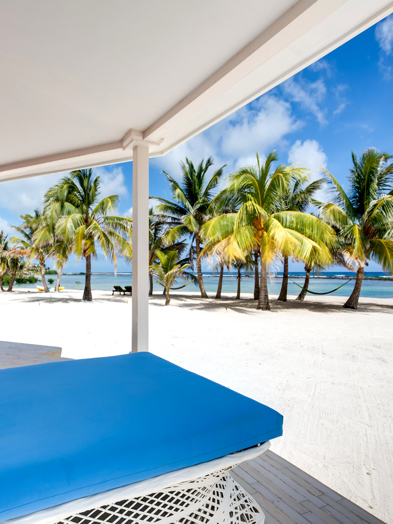 View from your private cabana