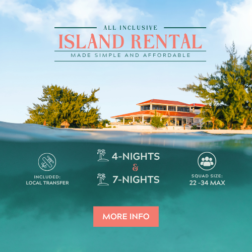 Click for more info on our Island Rental Package