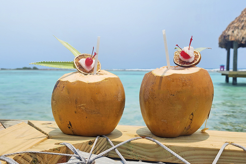 girls trip to Belize