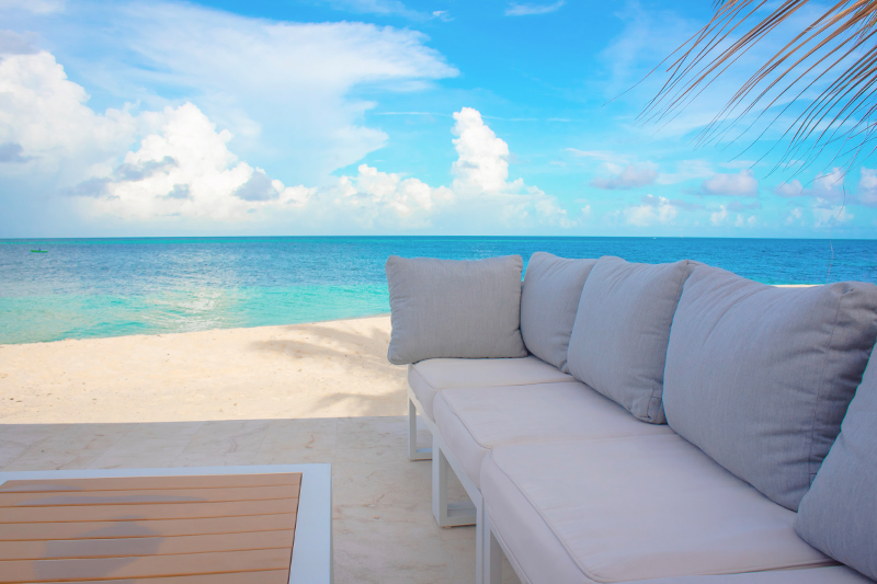 Tropical paradise getaway