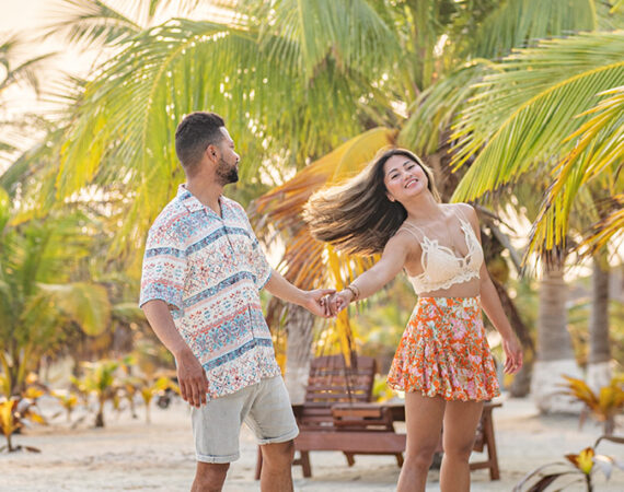 romantic Belize honeymoon