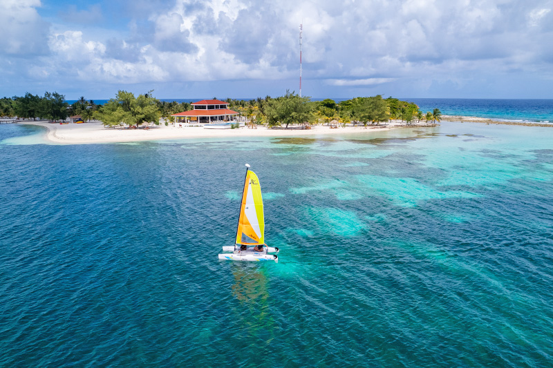  Private island vacation Belize