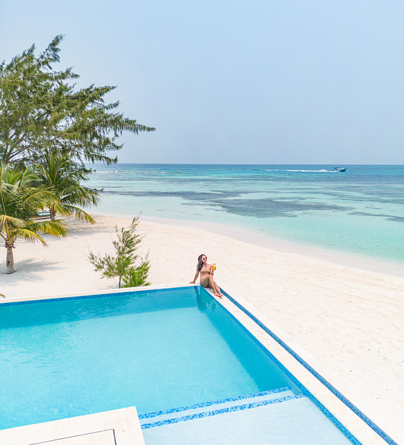  private beach villas
