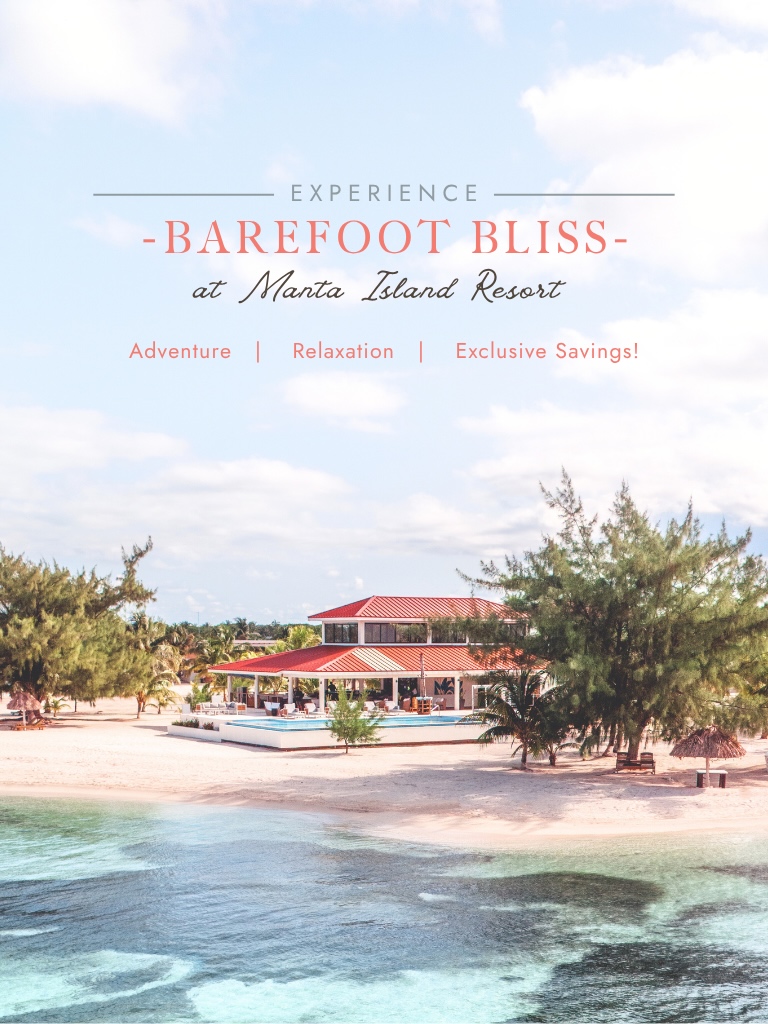 Experience Barefoot Bliss at Manta Promotion