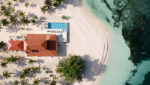 Manta restaurant from above.
