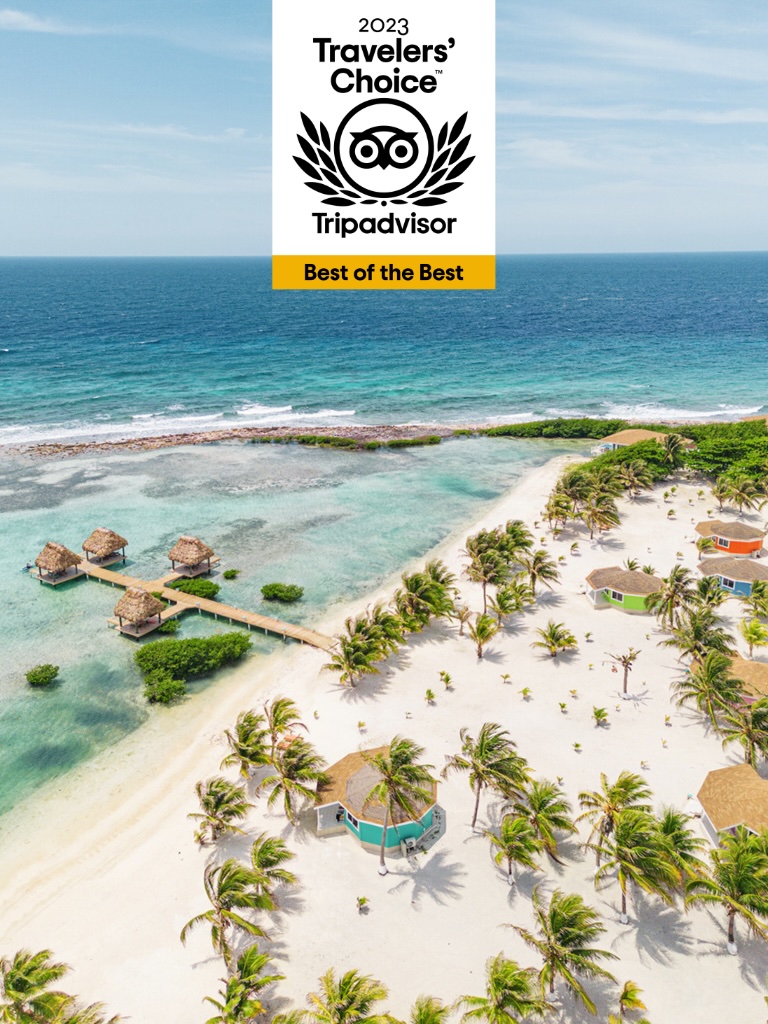 Manta Island Resort awarded 2023 Tripadvisor Travelers’ Choice Award for top guest reviews in Belize