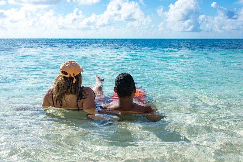 private island getaway Belize