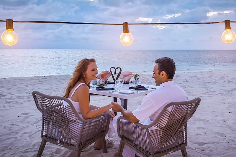 private island honeymoon