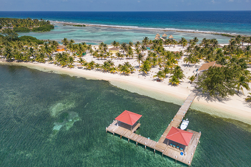 remote Belize cayes
