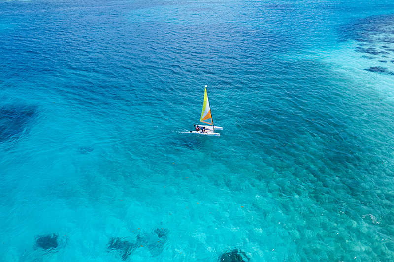 lush Belize island getaway