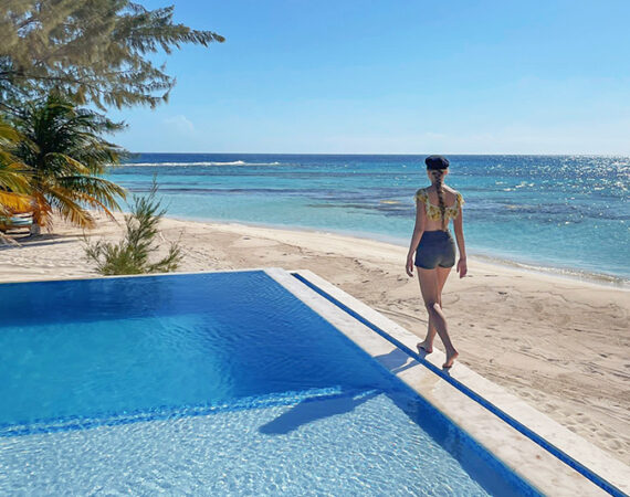 romantic Belize island vacation