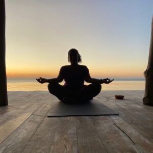 Peaceful yoga